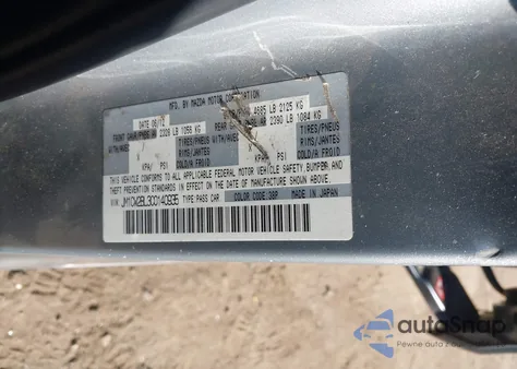 2012 Mazda Mazda5 Sport из США, поврежденный, VIN JM1CW2BL3C0140935